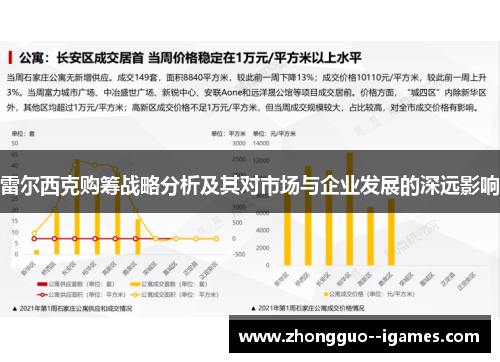 雷尔西克购筹战略分析及其对市场与企业发展的深远影响